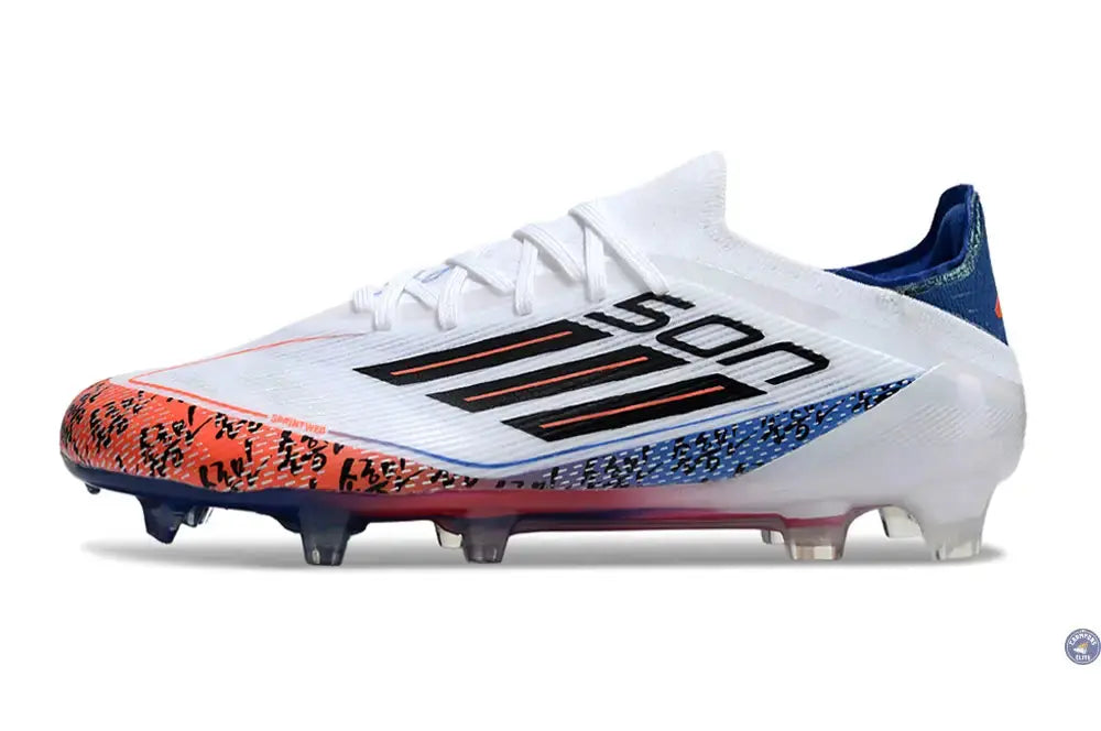 F50 Elite Lacets FG Son Heung-Min TAEGEUK7 - Blanc/Noir/Rouge ÉDITION LIMITÉE