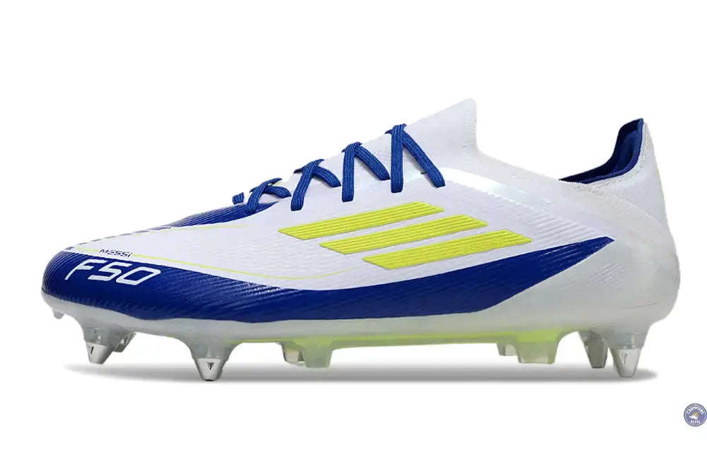 F50 Elite SG - Blanc/Bleu/Jaune