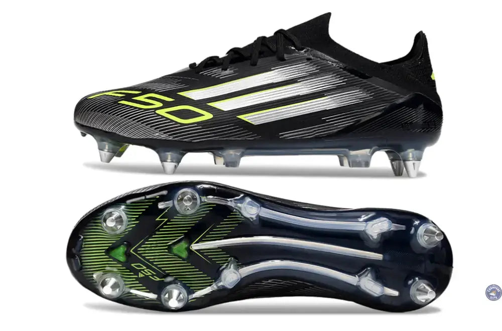 F50 Elite SG Noir/Argenté/Jaune
