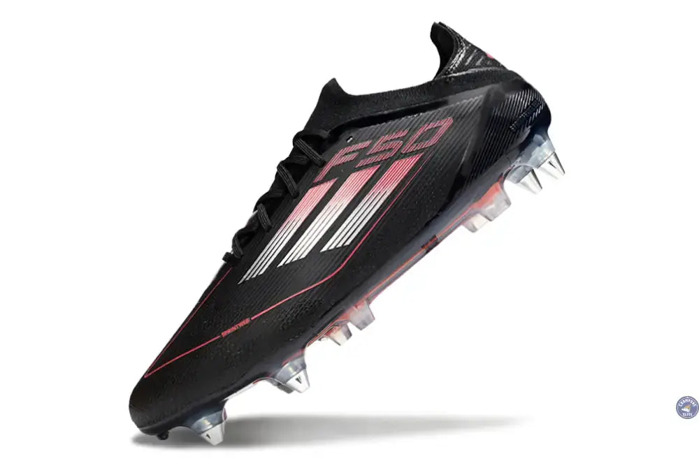 F50 Elite SG Stealth Victory - Noir/Argenté/Lucid Red