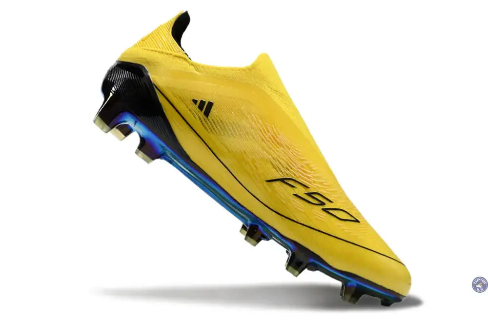 F50 Laceless FG Champions League - Jaune/Noir