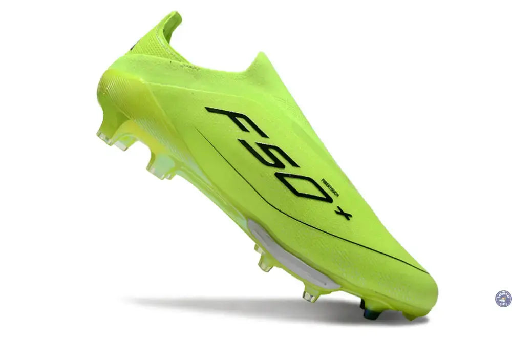 F50 + Laceless FG Concept Jaune Fluo