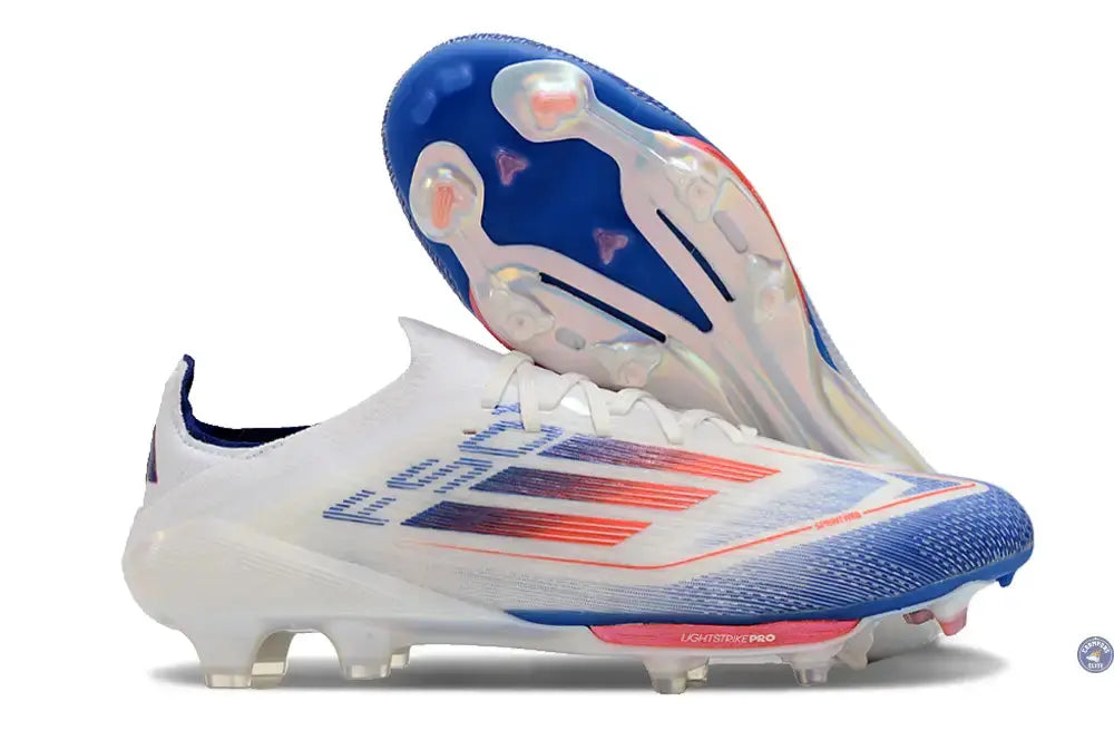 F50+ Lacets FG Advancement - Blanc/Rouge/Bleu
