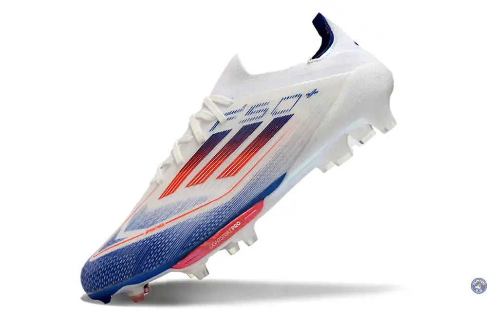 F50+ Lacets FG Advancement - Blanc/Rouge/Bleu
