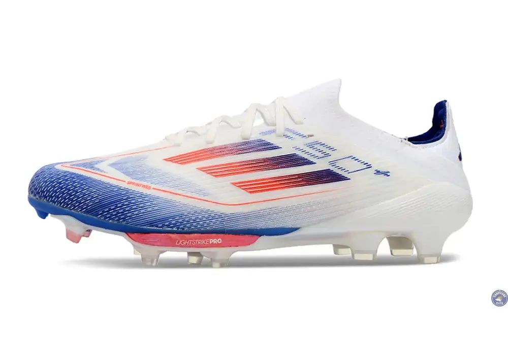 F50+ Lacets FG Advancement - Blanc/Rouge/Bleu
