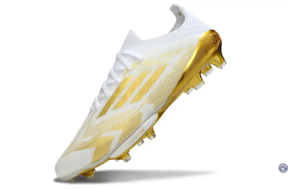 F50+ Lacets FG - Blanc/Doré