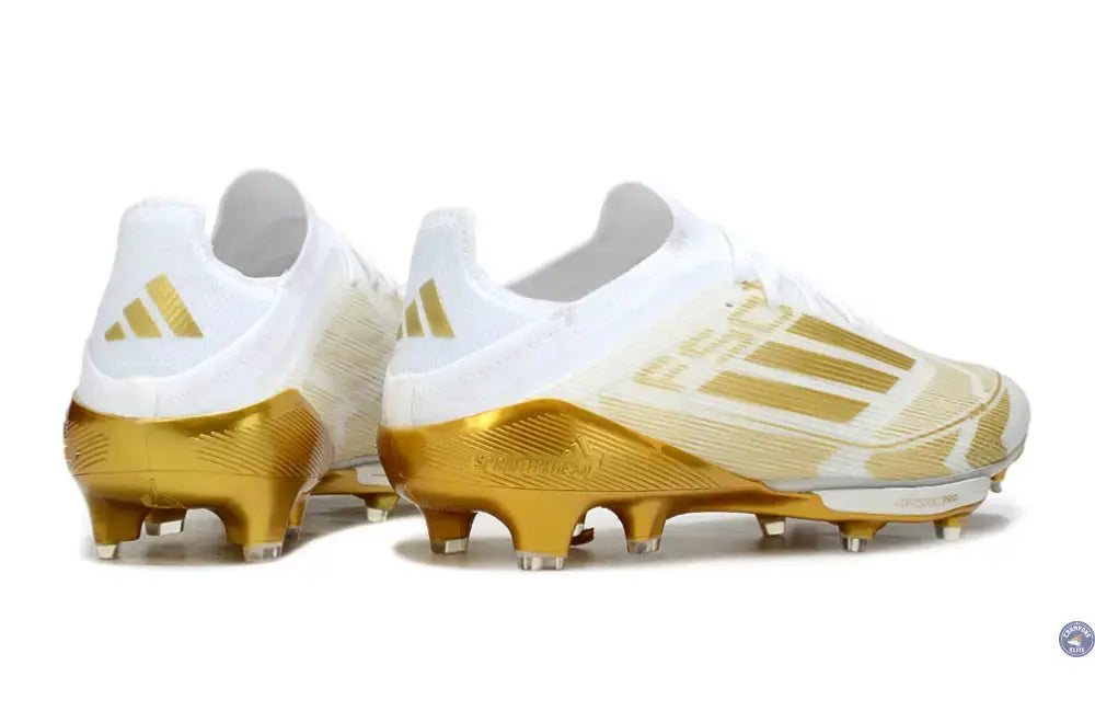 F50+ Lacets FG - Blanc/Doré