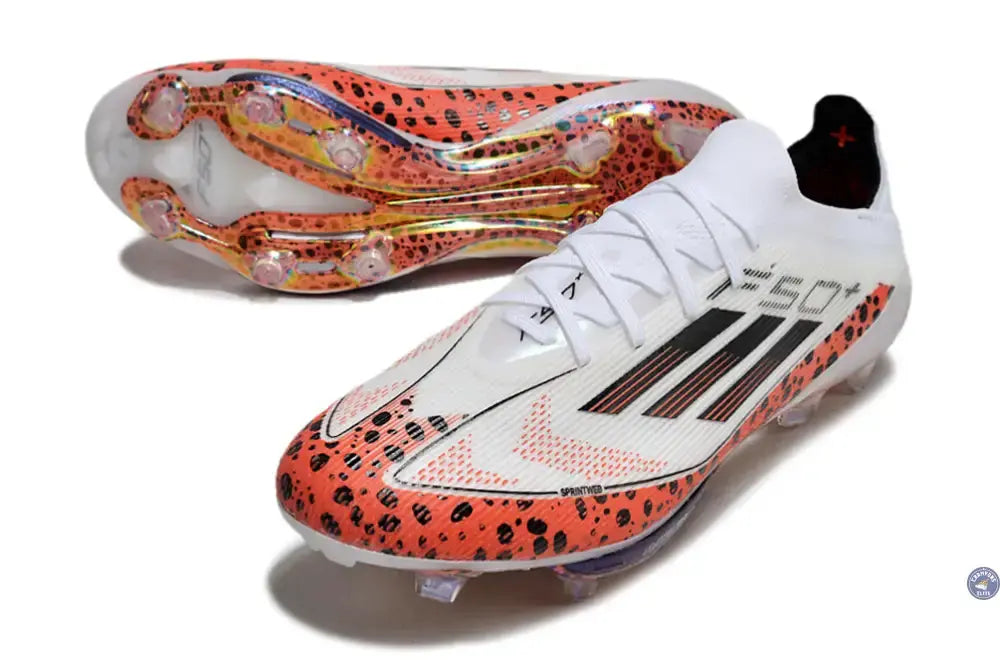 F50+ Lacets FG - Blanc/Rouge/Noir