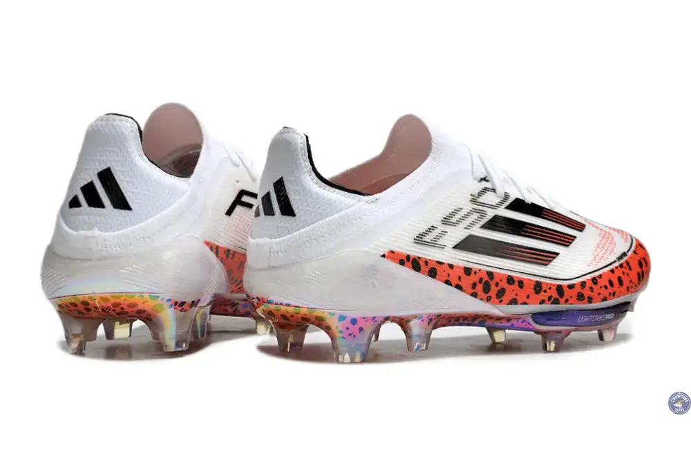 F50+ Lacets FG - Blanc/Rouge/Noir