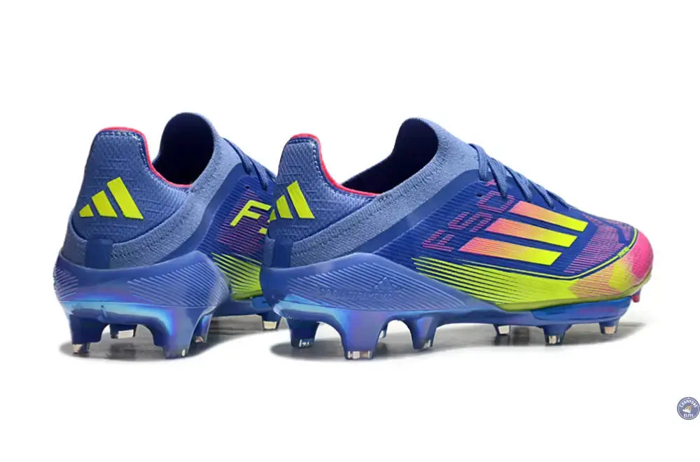 F50+ Lacets FG Celestial Victory - Blue Fusion/Vert/Rose
