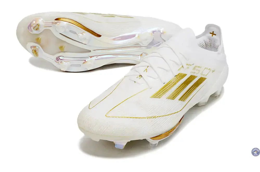 F50+ Lacets FG Day Spark - Blanc/Doré/Blanc