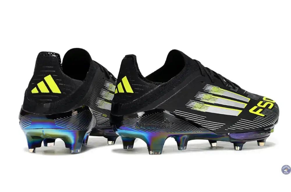 F50+ Lacets FG - Electric Stealth - Noir/Jaune Fluo/Blanc