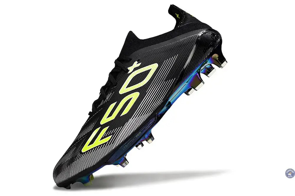 F50+ Lacets FG - Electric Stealth - Noir/Vert fluo