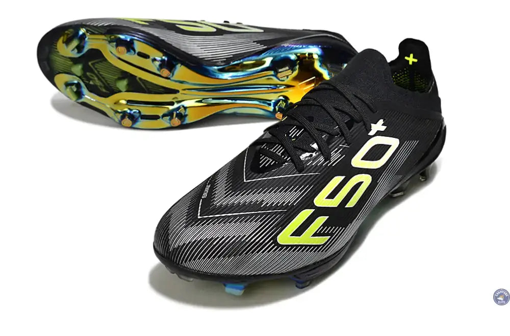 F50+ Lacets FG - Electric Stealth - Noir/Vert fluo