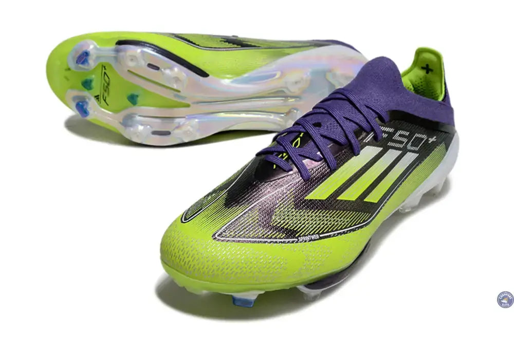 F50+ Lacets FG Fast Reborn - Violet/Blanc/Vert ÉDITION LIMITÉE