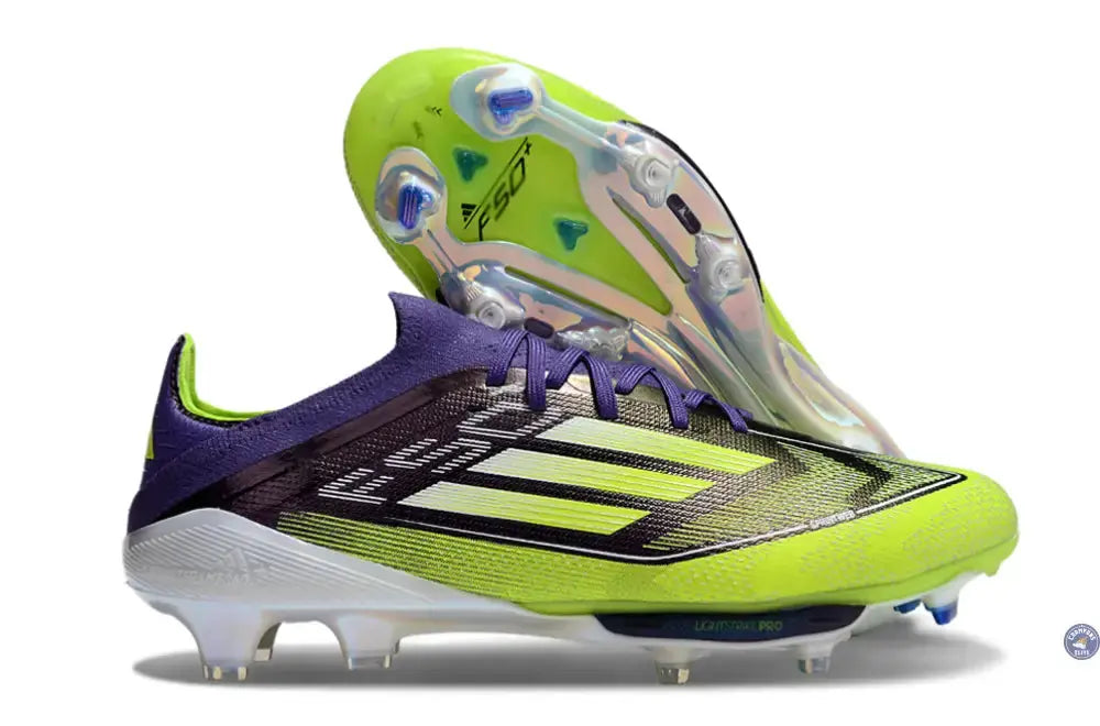 F50+ Lacets FG Fast Reborn - Violet/Blanc/Vert ÉDITION LIMITÉE