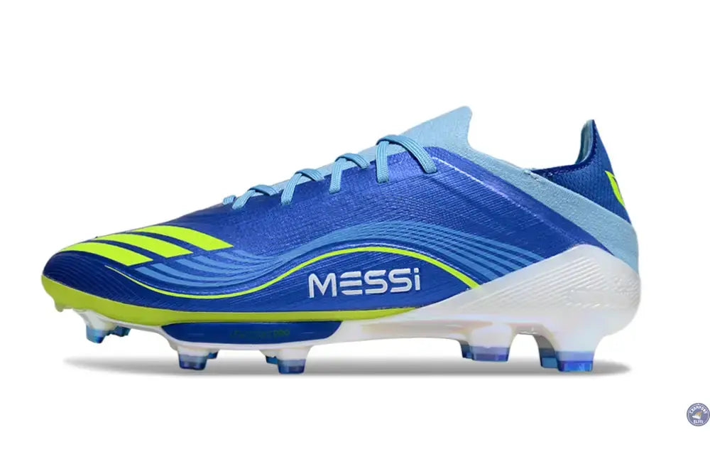 F50+ Lacets FG Messi - Bleu/Jaune