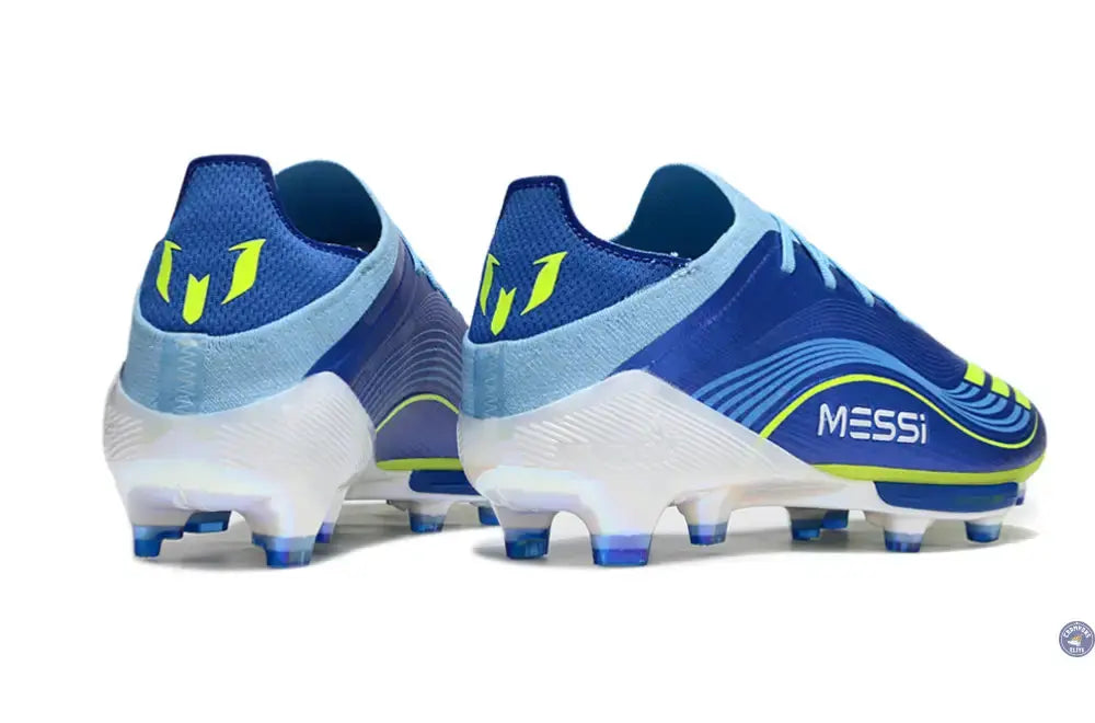 F50+ Lacets FG Messi - Bleu/Jaune