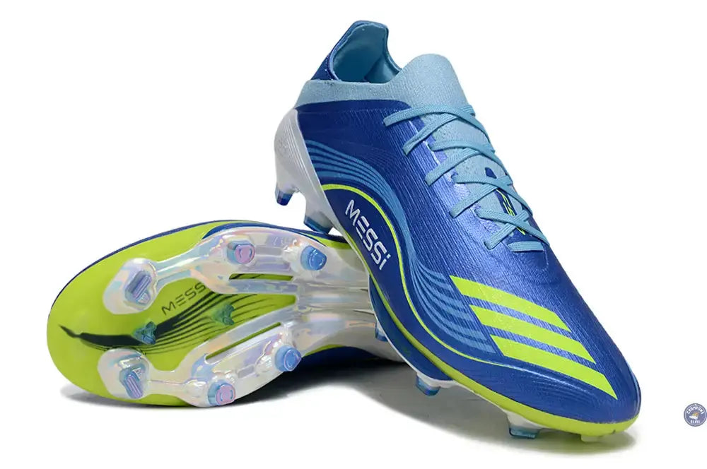 F50+ Lacets FG Messi - Bleu/Jaune