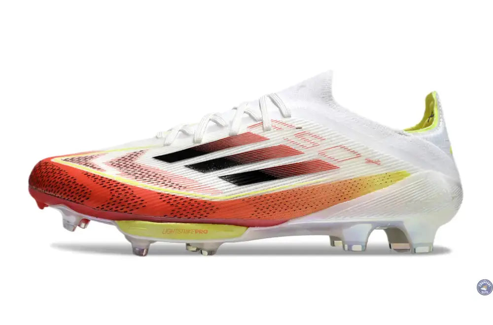 F50+ Lacets FG Pure Victory - Blanc/Noir/Jaune