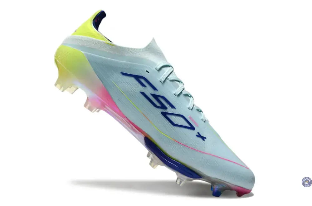 F50+ Lacets FG Stellar Icon - Almost Blue/Bleu/Jaune