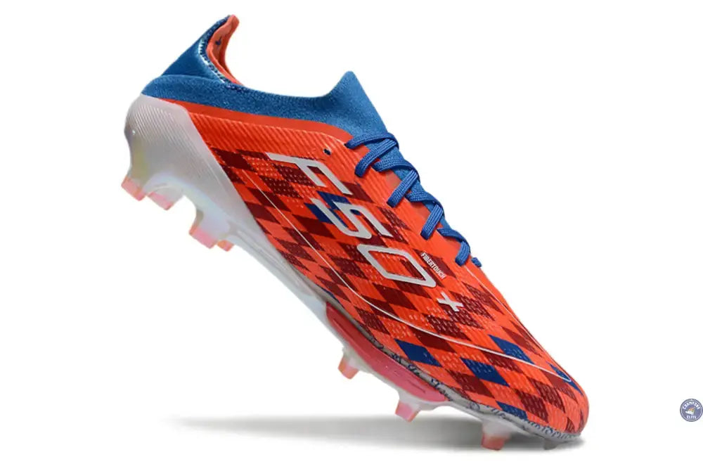F50+ Lacets FG Thomas Müller Raumdeuter - Rouge/Blanc/Bleu ÉDITION LIMITÉE