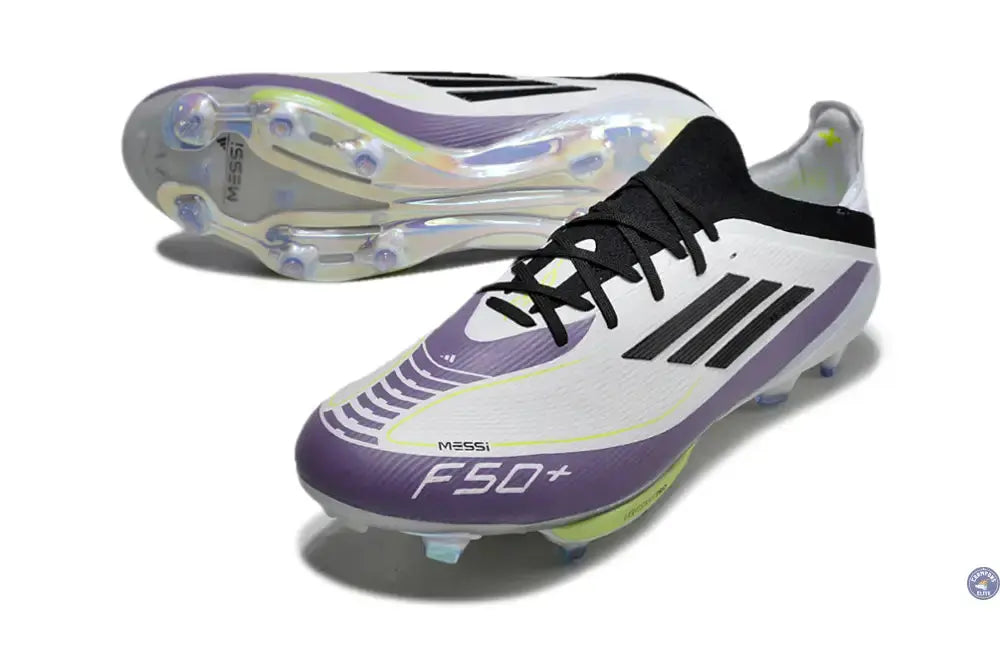 F50+ Lacets FG Triunfo Estelar - Blanc/Noir/Violet