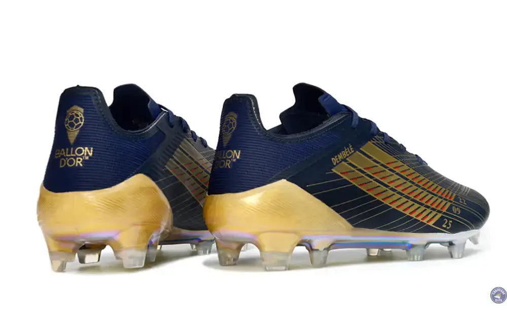 F50 Languette édition speciale OUSMANE DEMBÉLÉ BALLON D’OR - BLEU FONCÉ/OR