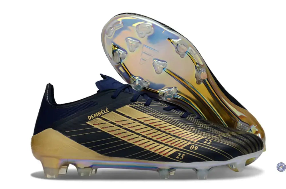 F50 Languette édition speciale OUSMANE DEMBÉLÉ BALLON D’OR - BLEU FONCÉ/OR