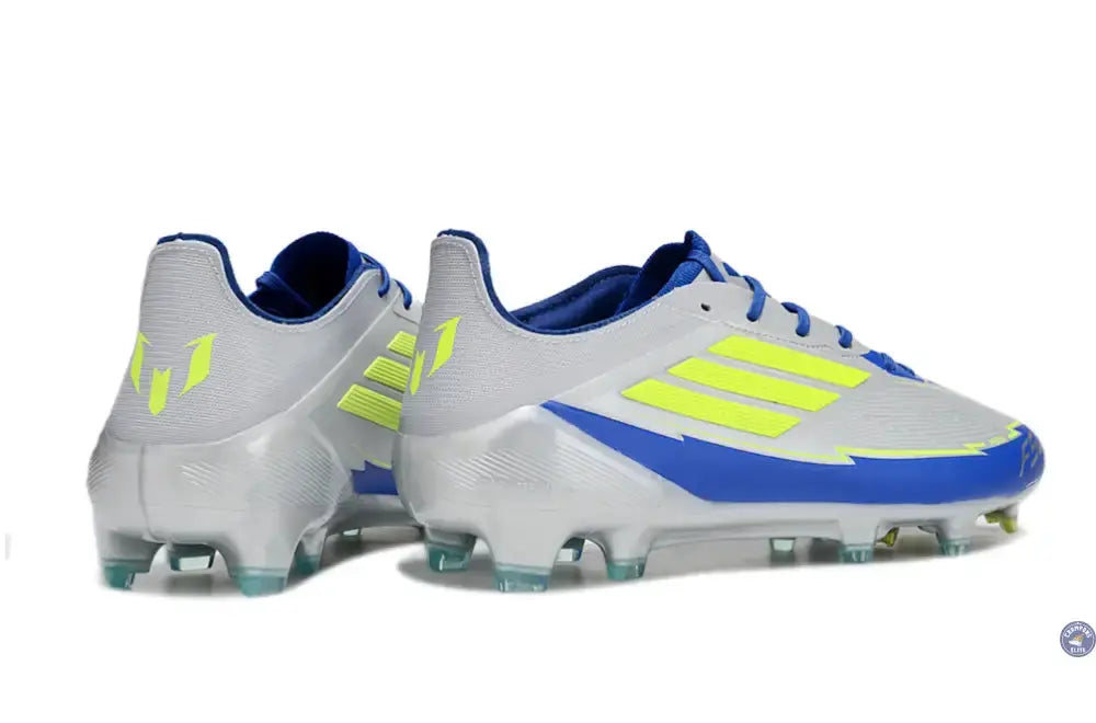 F50 Languette FG - Argenté/Jaune Fluo/Bleu