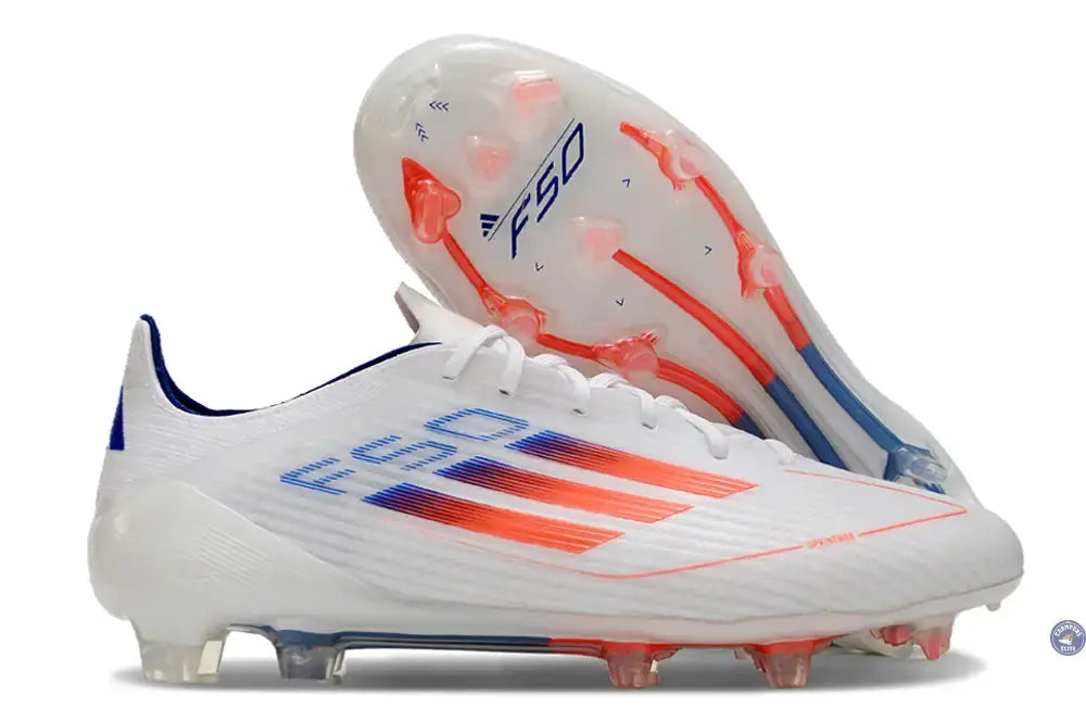F50 Languette FG - Blanc/Orange/Bleu