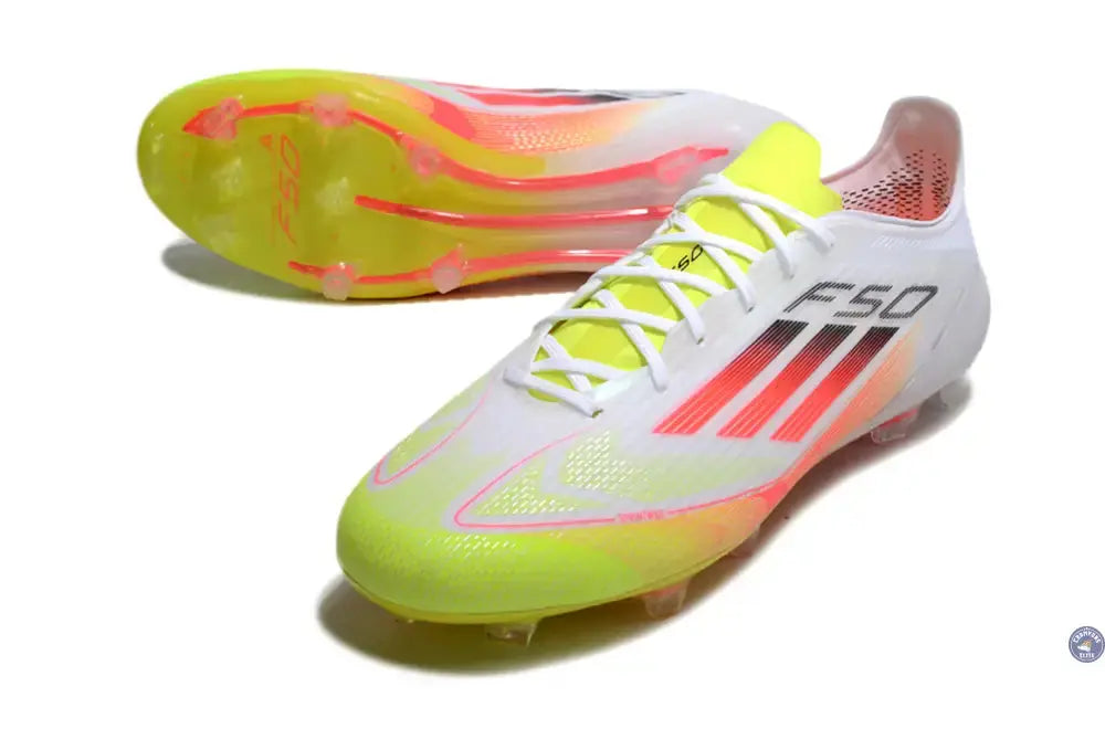 F50 Languette FG - Blanc/Orange/Rose/Jaune Fluo/Noir