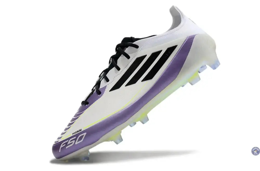 F50 Languette FG - Blanc/Violet/Noir/Jaune Fluo