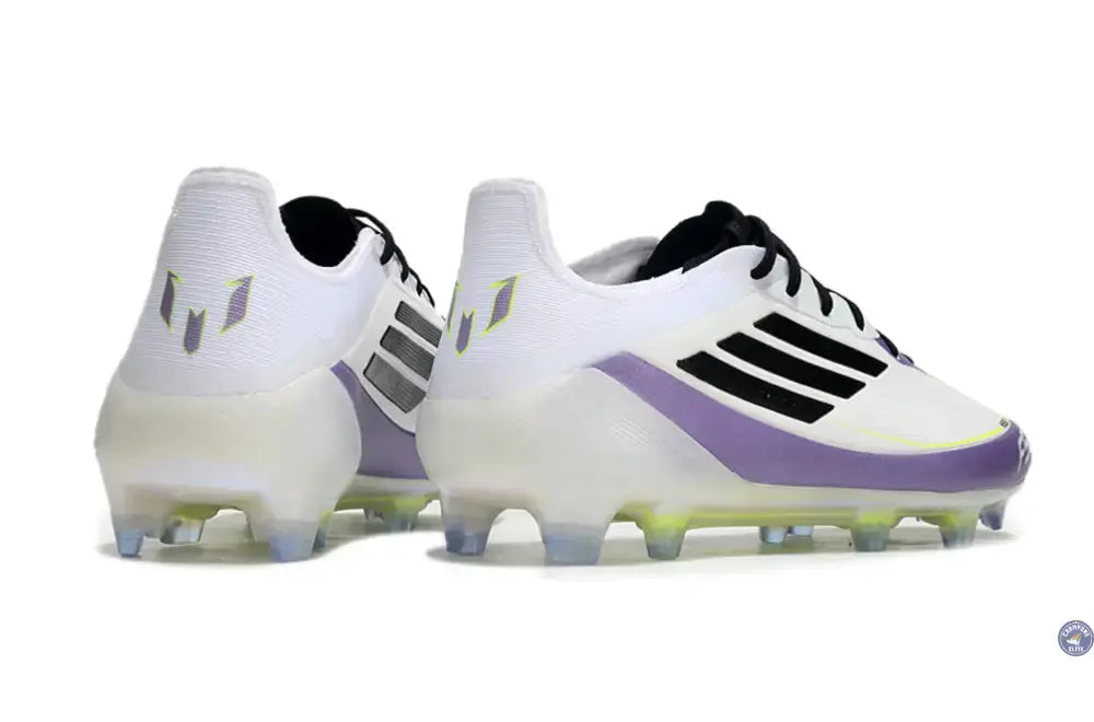 F50 Languette FG - Blanc/Violet/Noir/Jaune Fluo