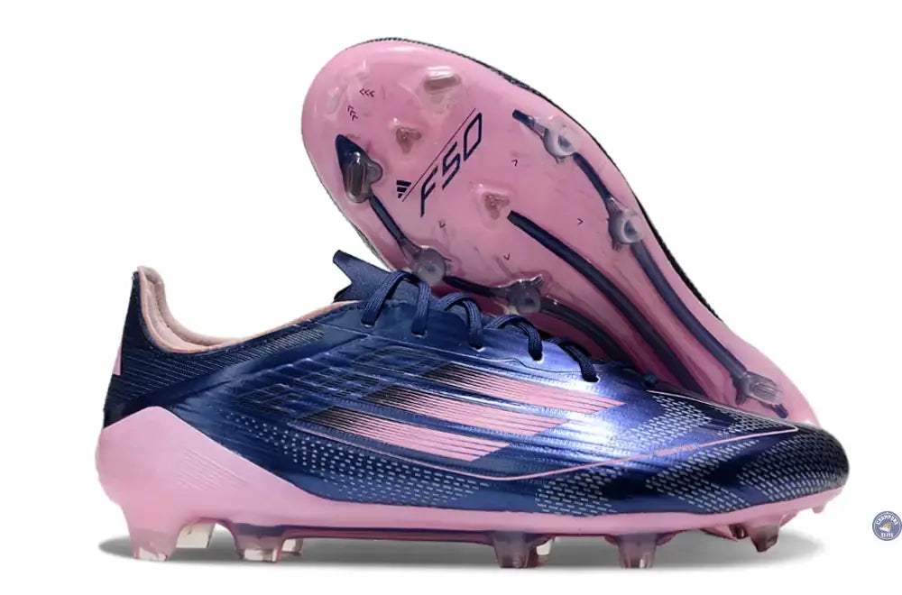 F50 Languette FG - Bleu Foncé/Rose