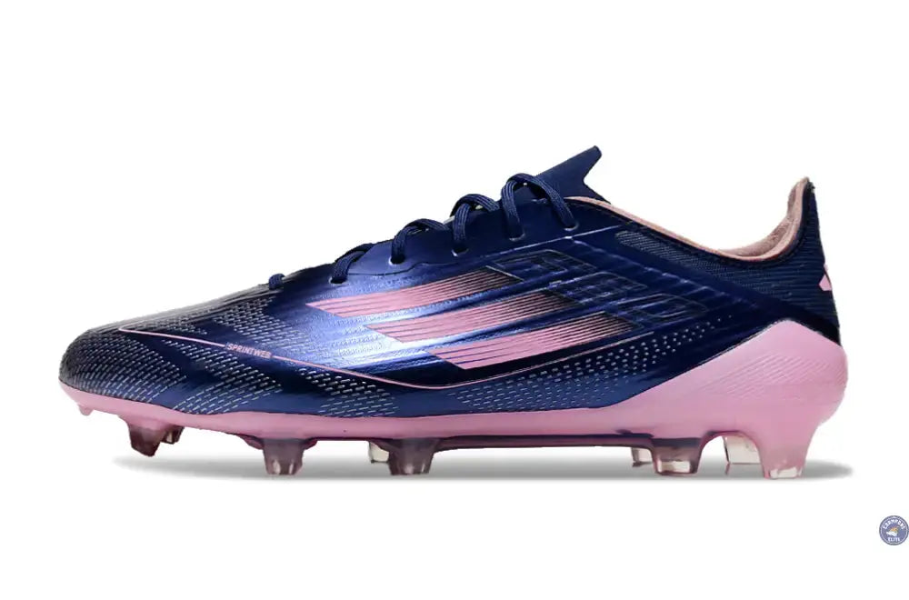 F50 Languette FG - Bleu Foncé/Rose