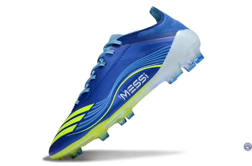 F50 Languette FG Messi - Bleu/Jaune