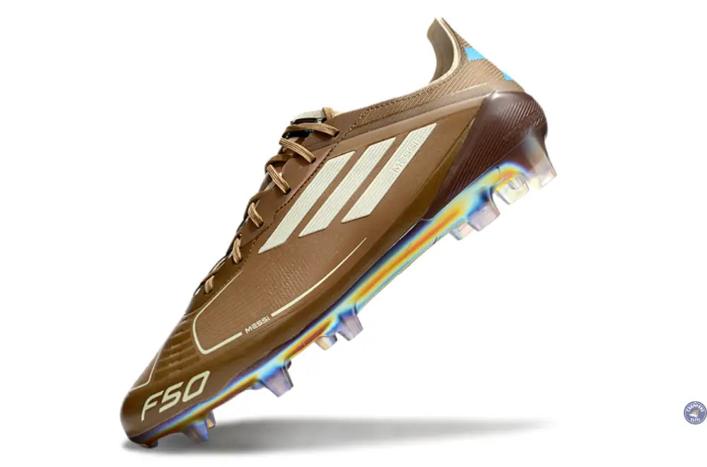 F50 Languette FG Messi X Bad Bunny Elite FG - Cardboard/Blanc/Turquoise ÉDITION LIMITÉE