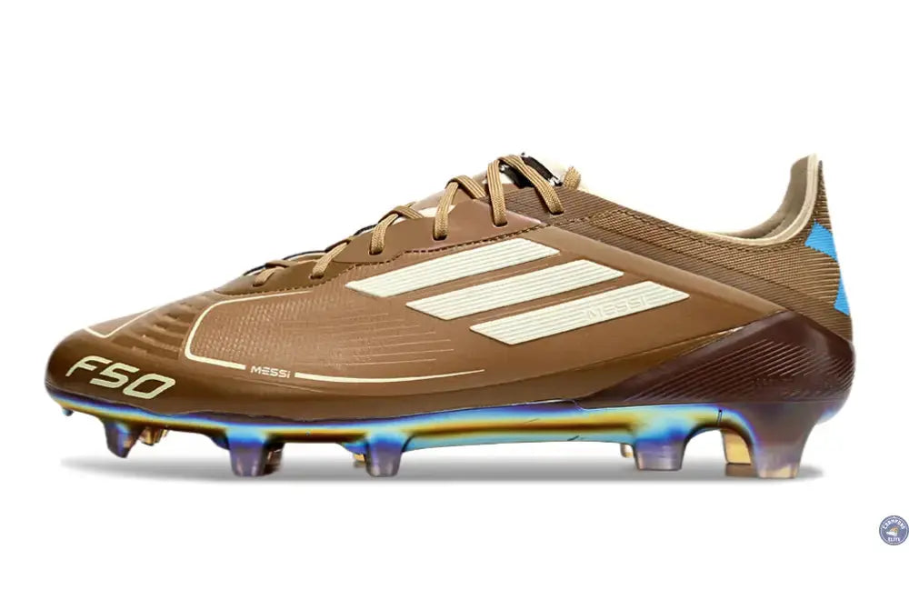 F50 Languette FG Messi X Bad Bunny Elite FG - Cardboard/Blanc/Turquoise ÉDITION LIMITÉE