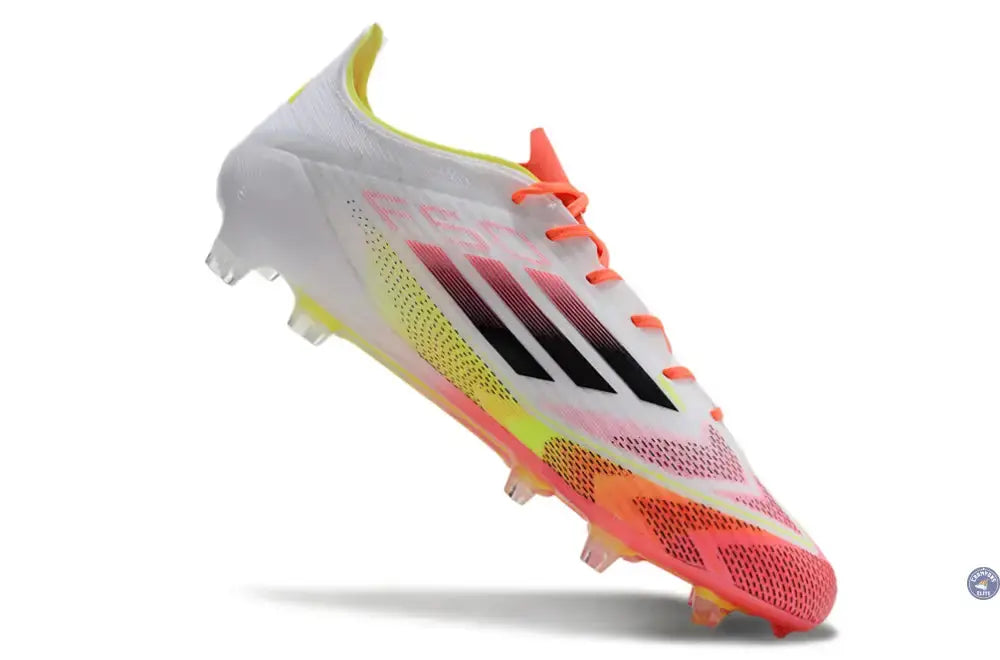 F50 Languette FG Pure Victory - Blanc/Noir/Jaune