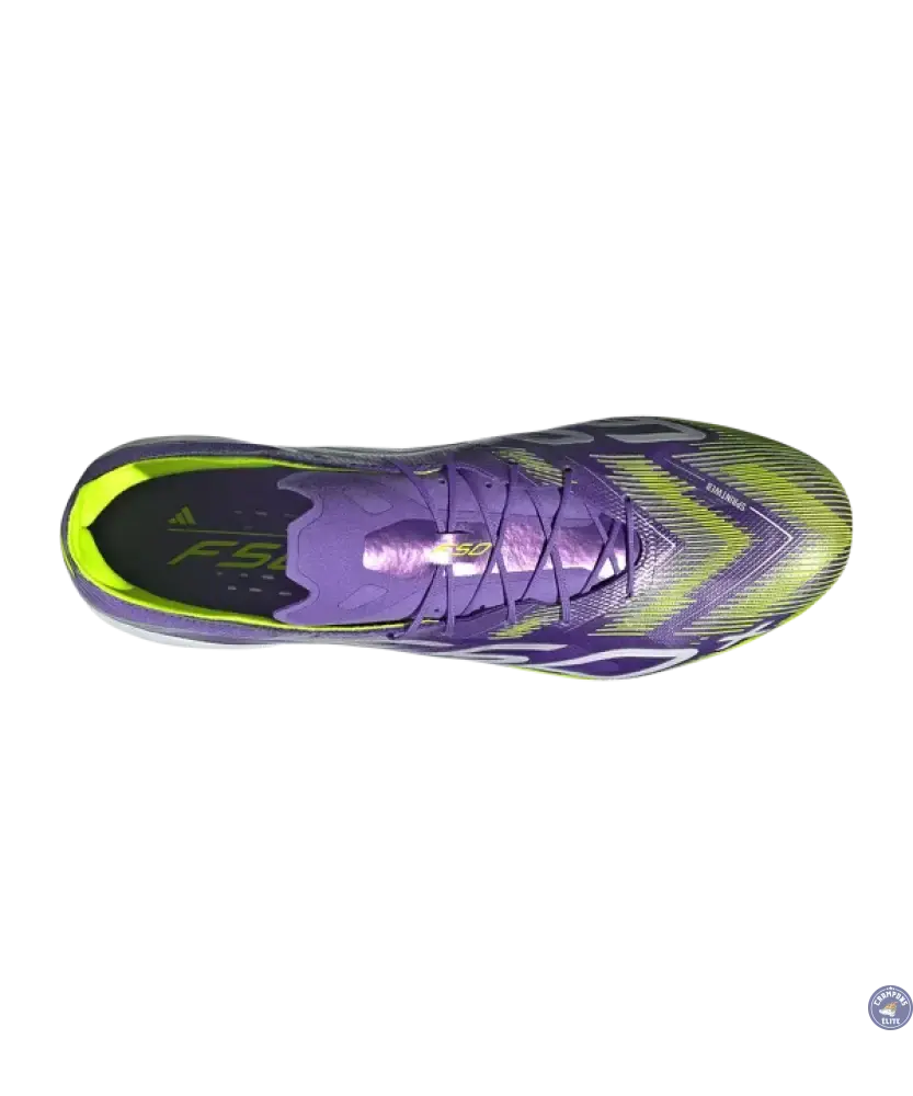 F50 + Languette FG Radiant Blaze - Violet/Blanc/Vert