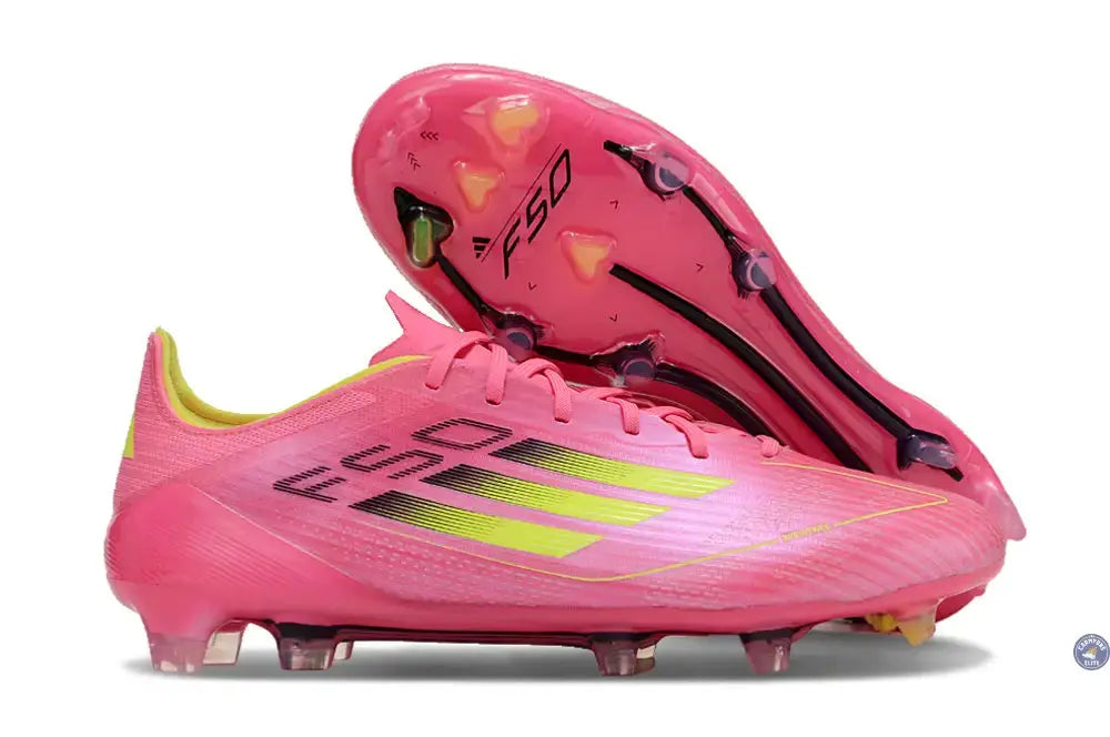 F50 Languette FG - Rose/Jaune Fluo/Noir