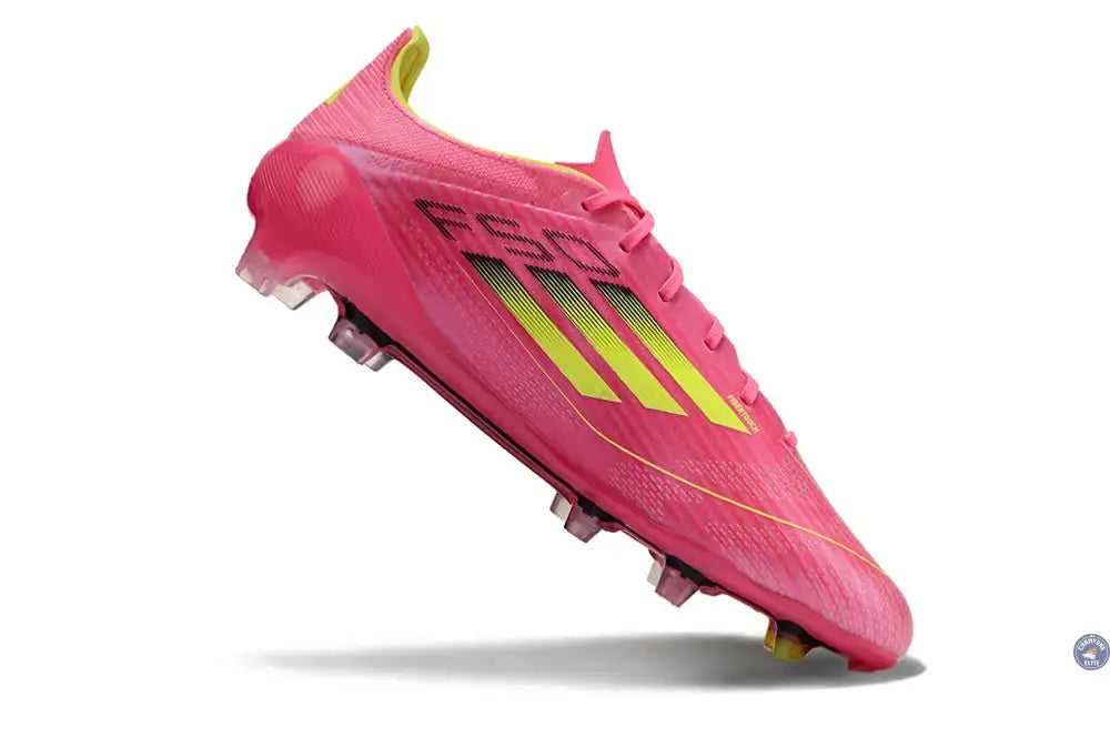 F50 Languette FG - Rose/Jaune Fluo/Noir
