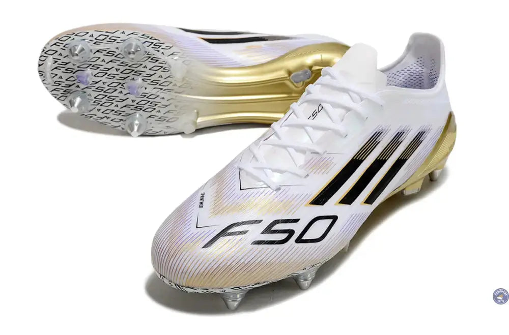 F50 Languette SG Road to Glory - Blanc/Noir/Doré