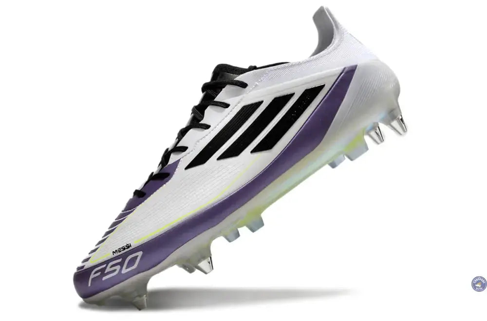 F50 Languette SG Triunfo Estelar - Blanc/Noir/Violet