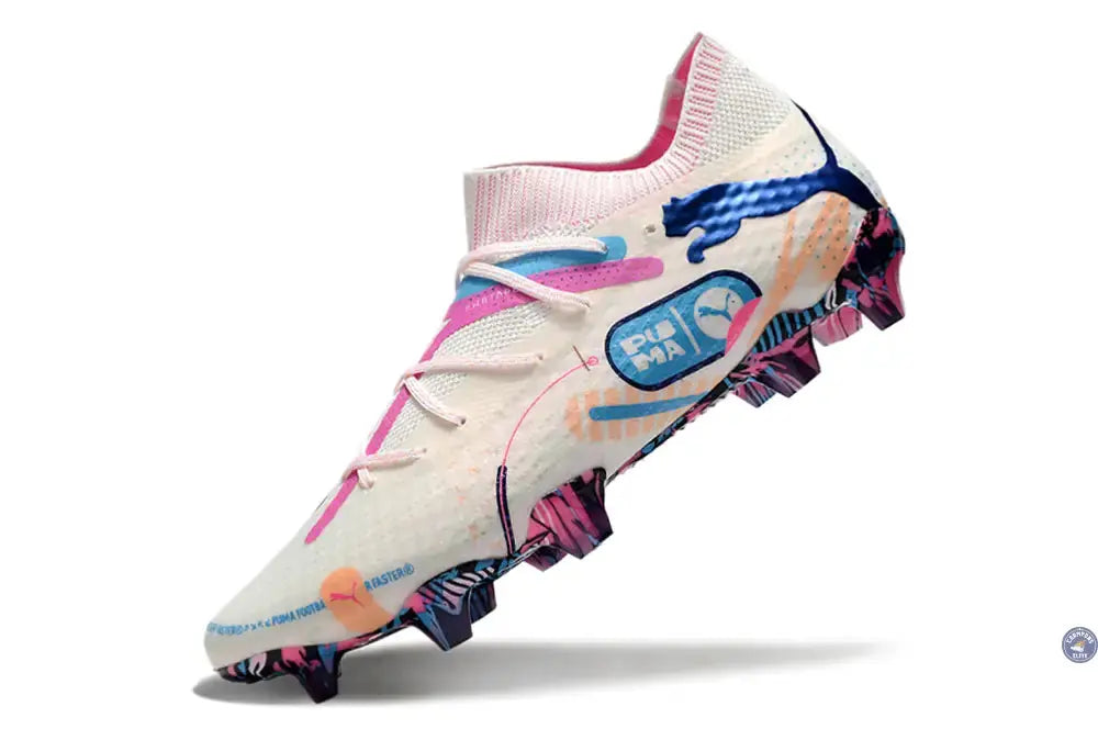 Future 7 Match FG/AG Volume Up - Blanc/Bleu/Poison Pink/Fizzy Melon/Bleu