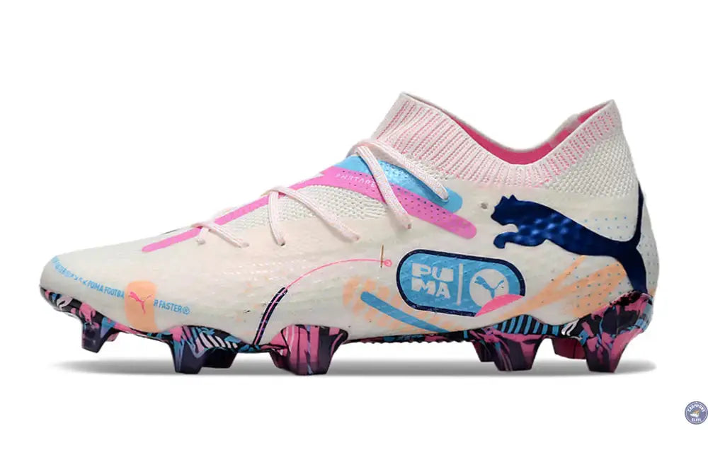 Future 7 Match FG/AG Volume Up - Blanc/Bleu/Poison Pink/Fizzy Melon/Bleu