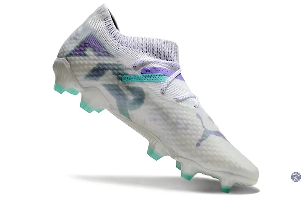 Future 7 Ultimate FG/AG Brilliance - Blanc/Noir/Spring Lavender ÉDITION LIMITÉE