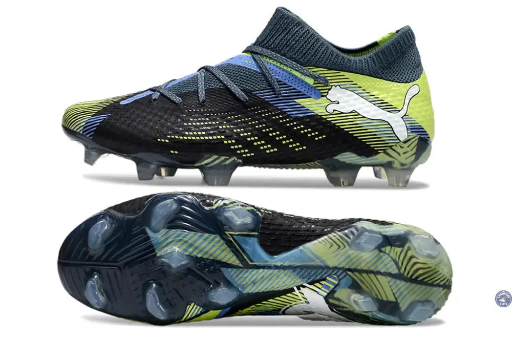 Future 7 Ultimate FG/AG Lights Out - Gray Skies/Blanc/Fizzy Apple