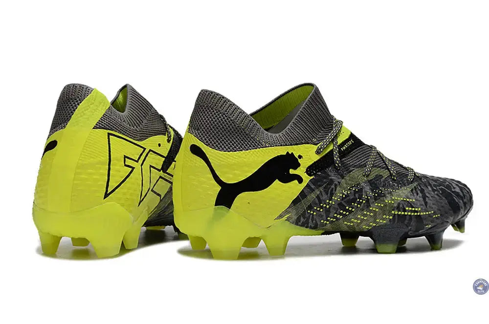 Future 7 Ultimate FG/AG Rush - Strong Gray/Cool Dark Gray/Electric Lime ÉDITION LIMITÉE